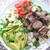 【パーティーにもおすすめ！】牛肉の串焼きサラダ☆大皿でおもてなし