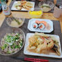 ”ぶっかけおろし蕎麦”と”天ぷら”にしました