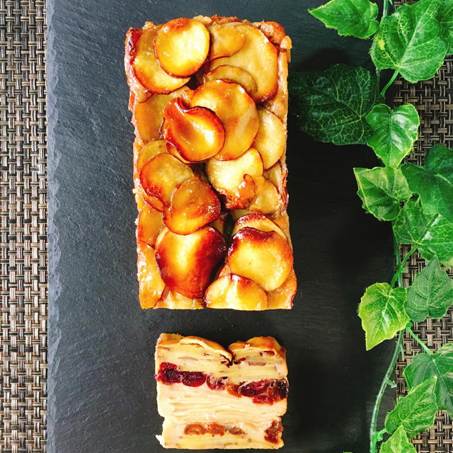 さつまいもとりんごのガトーインビジブル By Meruさん レシピブログ 料理ブログのレシピ満載