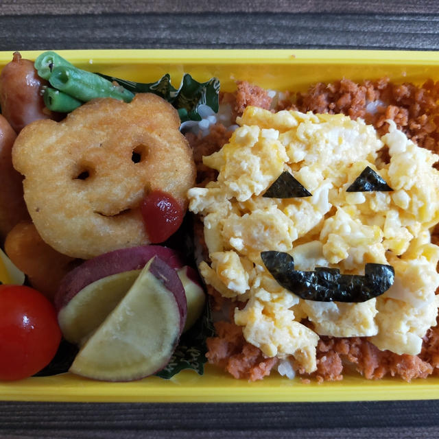 ちょっぴりハロウィン?遠足弁当