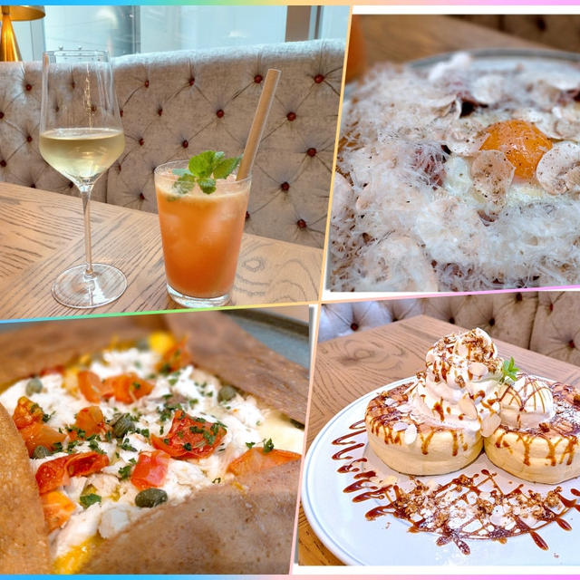 ちょい飲みランチ♪ガレットとパンケーキ『HEARTH（ハース）スモークグリル&ガレット』@池袋