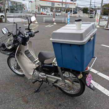 カブ110 ja10 フード配達仕様　
