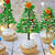 チョコペンとポッキーで作るクリスマスツリー