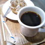 オシゴト中☆シュークリーム美味しい〜ドロップコーヒー