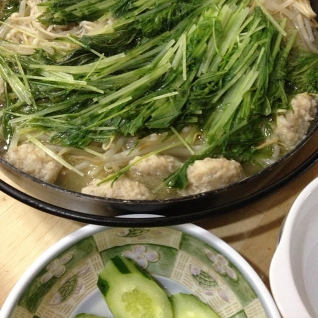 水菜のお鍋
