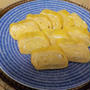 出し巻玉子とふきのとうの味噌汁