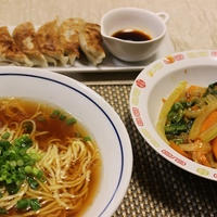 ラーメンが役立つ！マルちゃん正麺と簡単！節約！麻婆白菜の晩ごはん