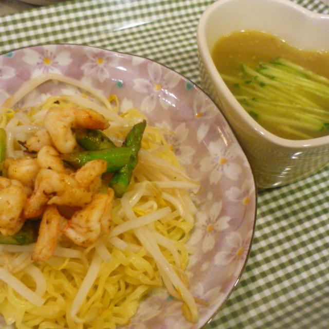 スパイス香る塩つけ麺♪