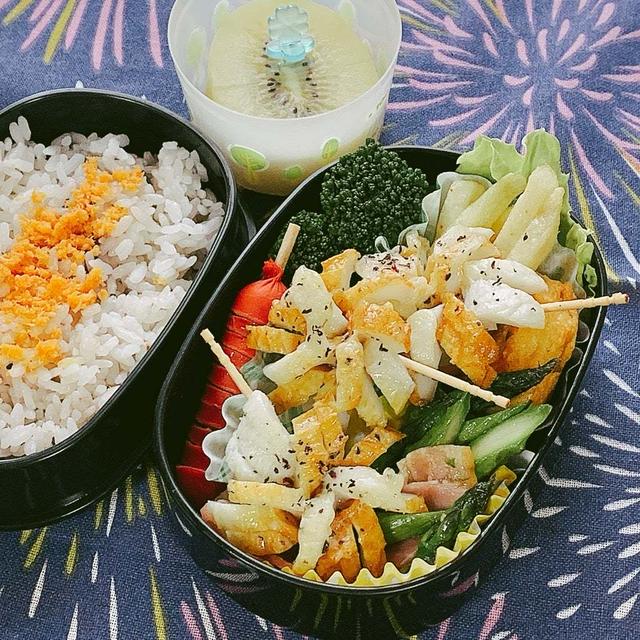 花火っぽいお弁当おかず #お弁当記録
