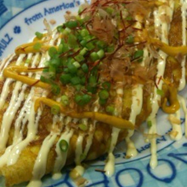 オムそばとたこ焼き♪