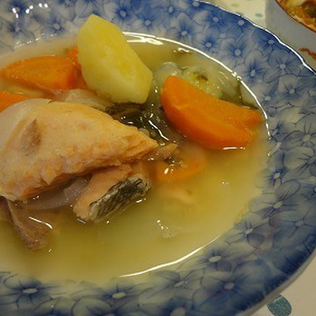 【北海道の郷土料理】　寒い日には三平汁(^^♪