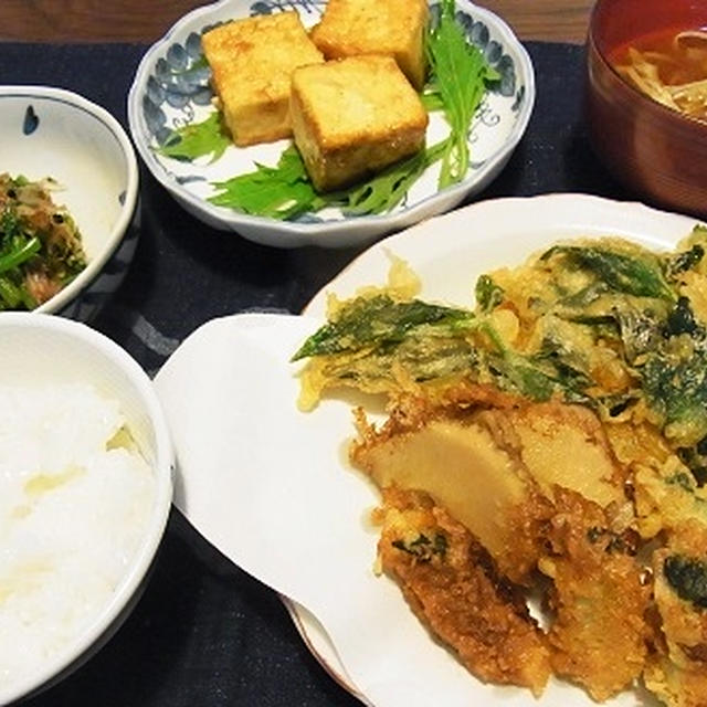 春の味覚を味わう