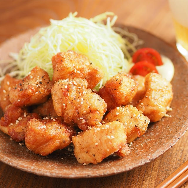 フーディストノート連載、鶏むね肉の名古屋風から揚げ