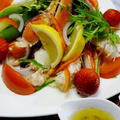 【お彼岸料理③蟹と野菜のおもてなしサラダ】「pure-gardenさん」のモニター料理です♪ by あきさん