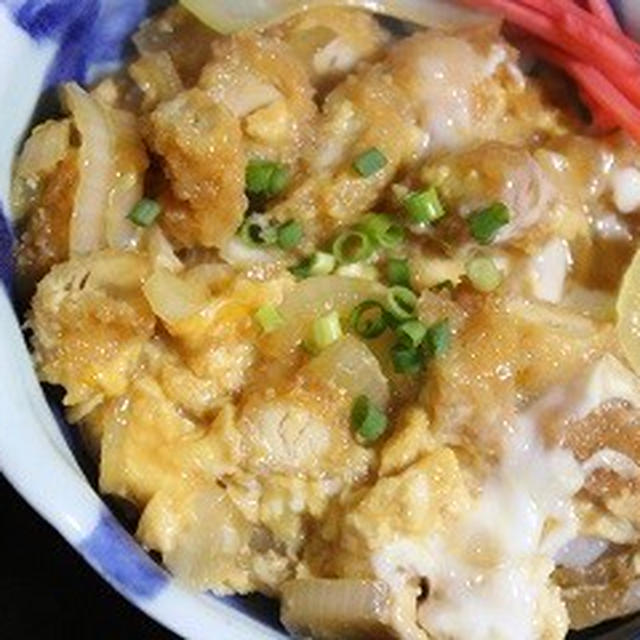 10月19日　　ささみカツ煮丼