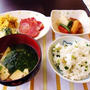春の風味先取～生の青のり～お味噌汁♪