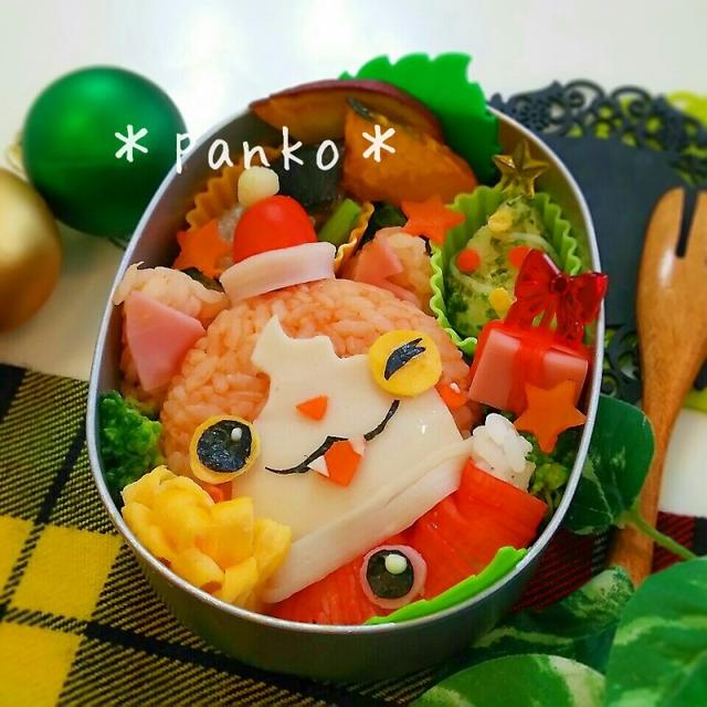 ≪妖怪ｳｫｯﾁ≫サンタジバニャンのお弁当☆(キャラ弁)