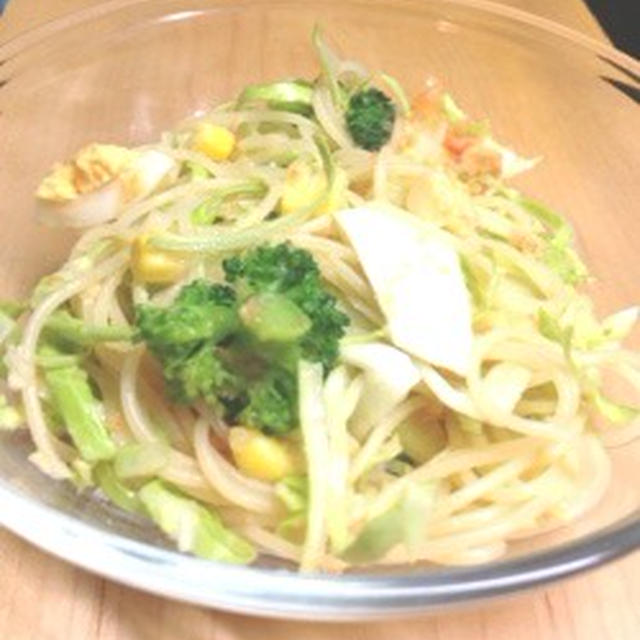 野菜ドレッシングでスパサラダ レシピブログ