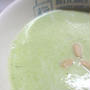 ２０１日目：枝豆と松の実の冷製スープ