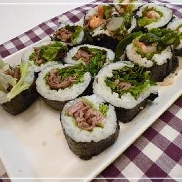 節分♪巻き寿司☆