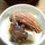 書き物をしながら、煮る・牛すじ、それを活かした牛すじ奴