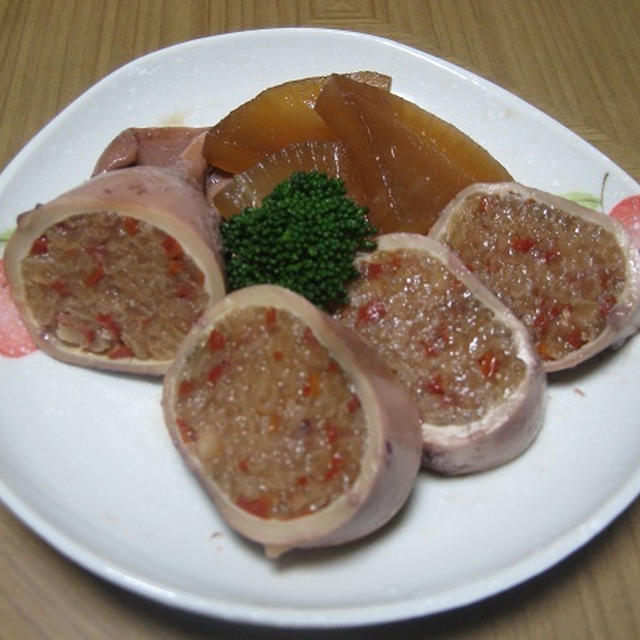 家族ごはん　イカ飯