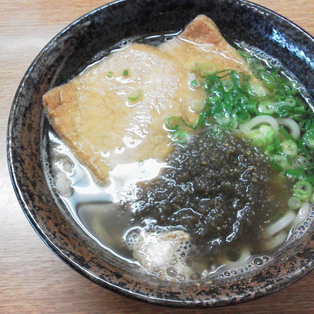 天保山に寄ったら。。。絶対寄ってみて！美味しいかすうどんのお店