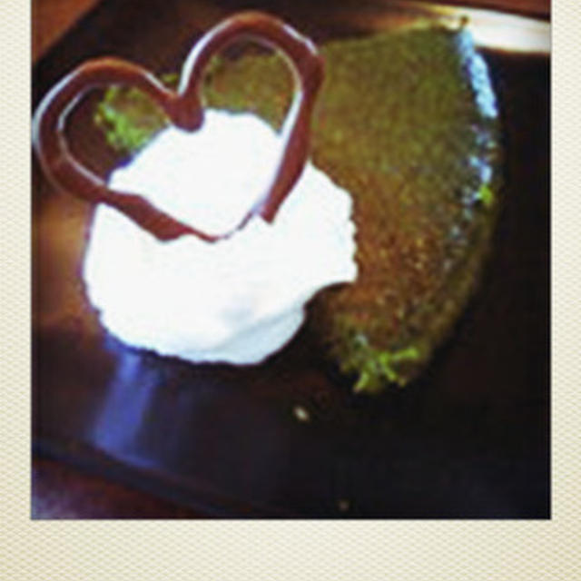 抹茶ホワイトチョコケーキ By Mayさん レシピブログ 料理ブログのレシピ満載
