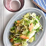 【サク飯レシピ】お茶漬けの素で「野菜炒め+コンビニおにぎり」