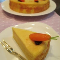 HMで作るキャロット風味の濃厚ヨーグルトケーキ