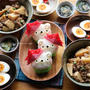 くまちゃんお子様5月定食☆我が家のお花～
