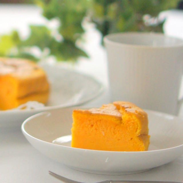 にんじんとろ実でにんじんケーキ