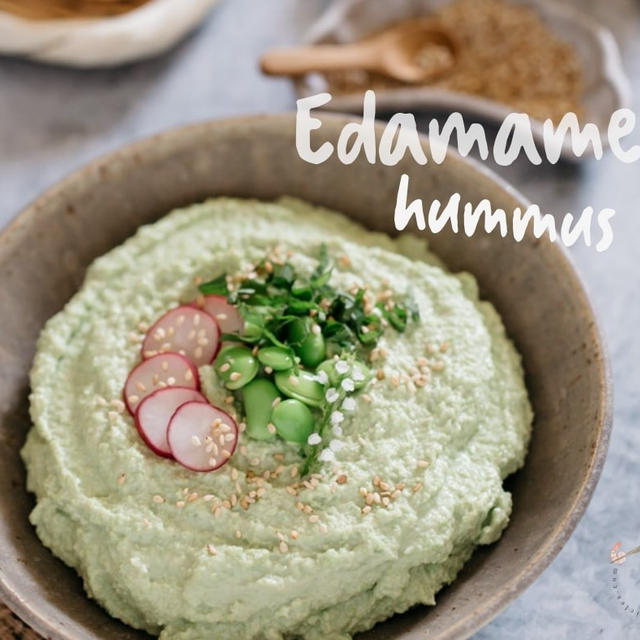 Edamame Hummus recipe made the Japanese way
