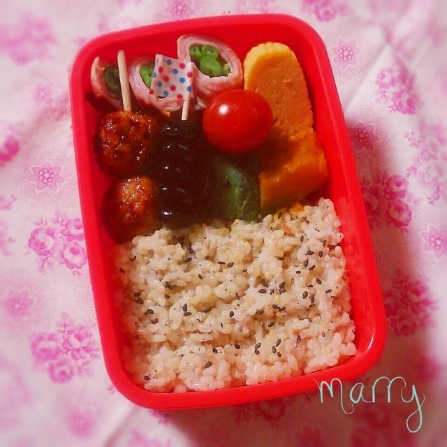 玄米ごはん弁当