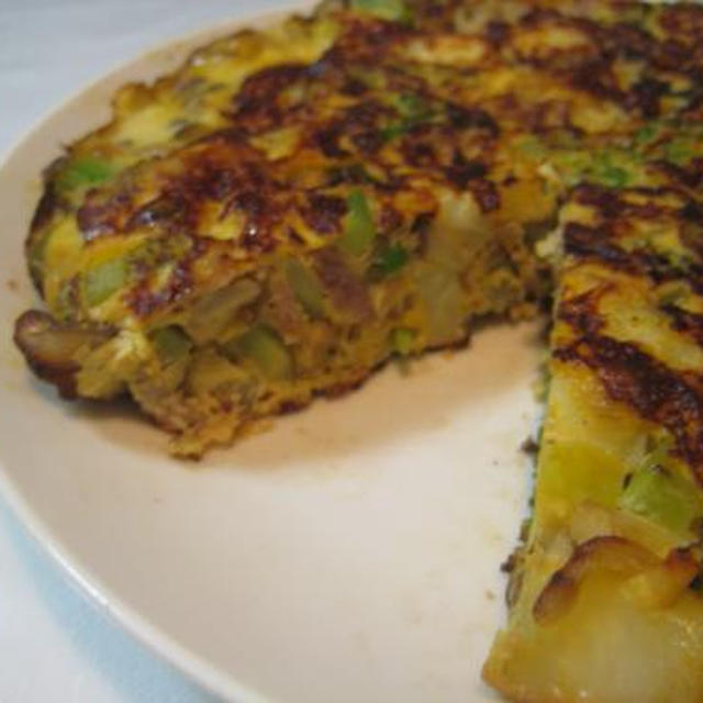 酒粕入りイタリアンオムレツ