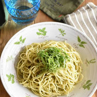 高知県産大葉で「ジェノベーゼソース風」と「ジェノベーゼパスタ風」～高知クッキングアンバサダー～