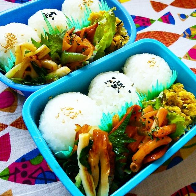 息子達のお弁当♪