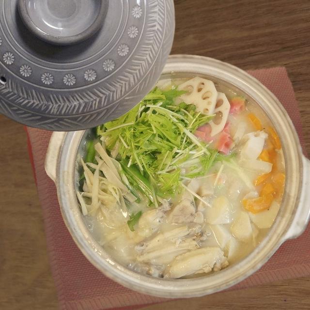 白味噌仕立てのやさしい味わい“西京鍋”
