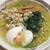 小松菜と鶏そぼろde手作りラーメン