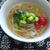 お蕎麦入り、冷たいお吸い物