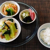 ごはんがすすむよ☆豚肉と青梗菜の生姜塩炒め♪☆♪☆♪