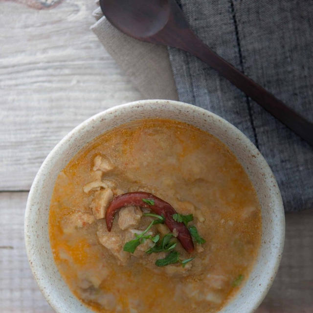 蕪と鶏肉のサラサラカレー