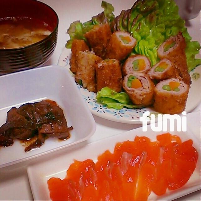 今日の夕飯