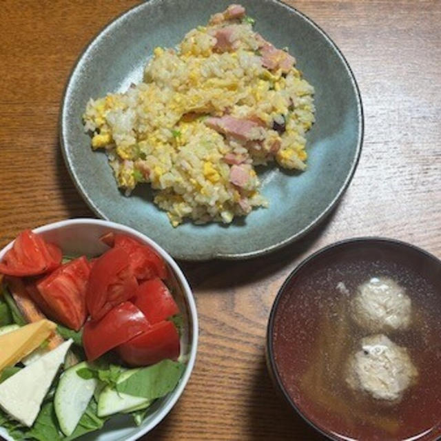 ベーコンの炒飯