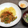 冷凍ストックでメインが完成☆青椒肉絲焼きそば♪☆♪☆♪