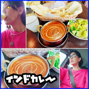 インドカレーランチ～マイカー出動の忙しい日