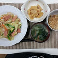 シンプルに野菜炒め☆2013/05/10の晩ごはん。
