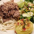牛肉と玉葱のサラダ