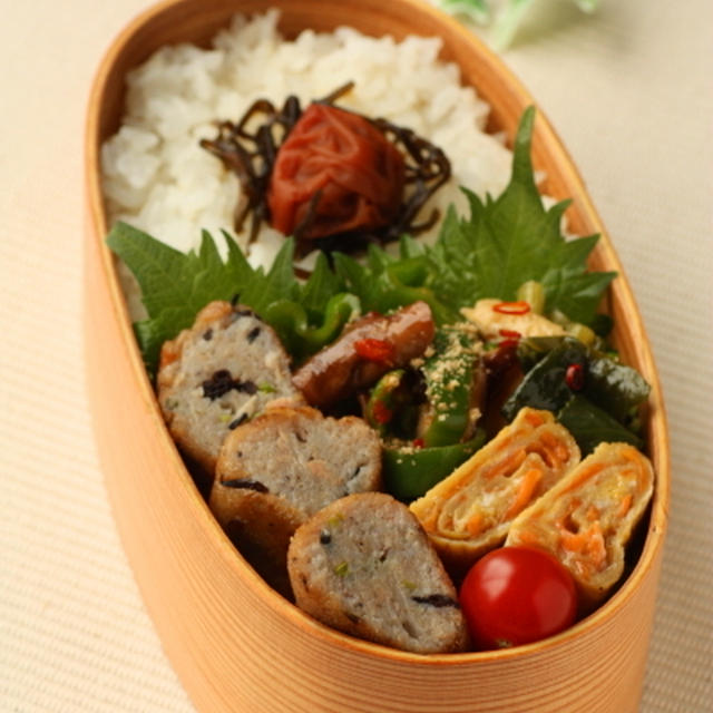 加賀蓮根とツナひじきのもっちもち焼き弁当