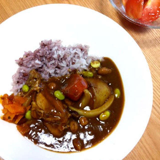 チキンビーンズカレー★